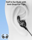 Wired Earbuds for  USB C Headphones,90° Angled L-Shaped Plug in Ear Buds Magnetic Wire USBC Corded Earphones for iPhone 17 17e 16 16e 15 Pro Max