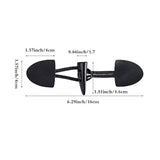 Pu Leather Sew-On Toggles With Black Resin Horn Button For Coat Cape J