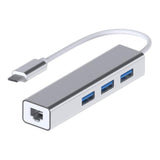 Usb-C To Ethernet Adapter Rj45 Compatible With Macbook Air/Pro, Imac, Acer, Le