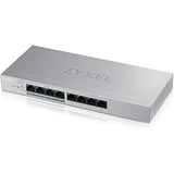 8-Port Gigabit Ethernet Web Managed Poe+ Switch | 4X Poe+ @60W | Vlan Support | Metal Case | Desktop Or Wall-Mount | Fanless | Qos | Ethernet Splitter [Gs1200-8Hpv2]