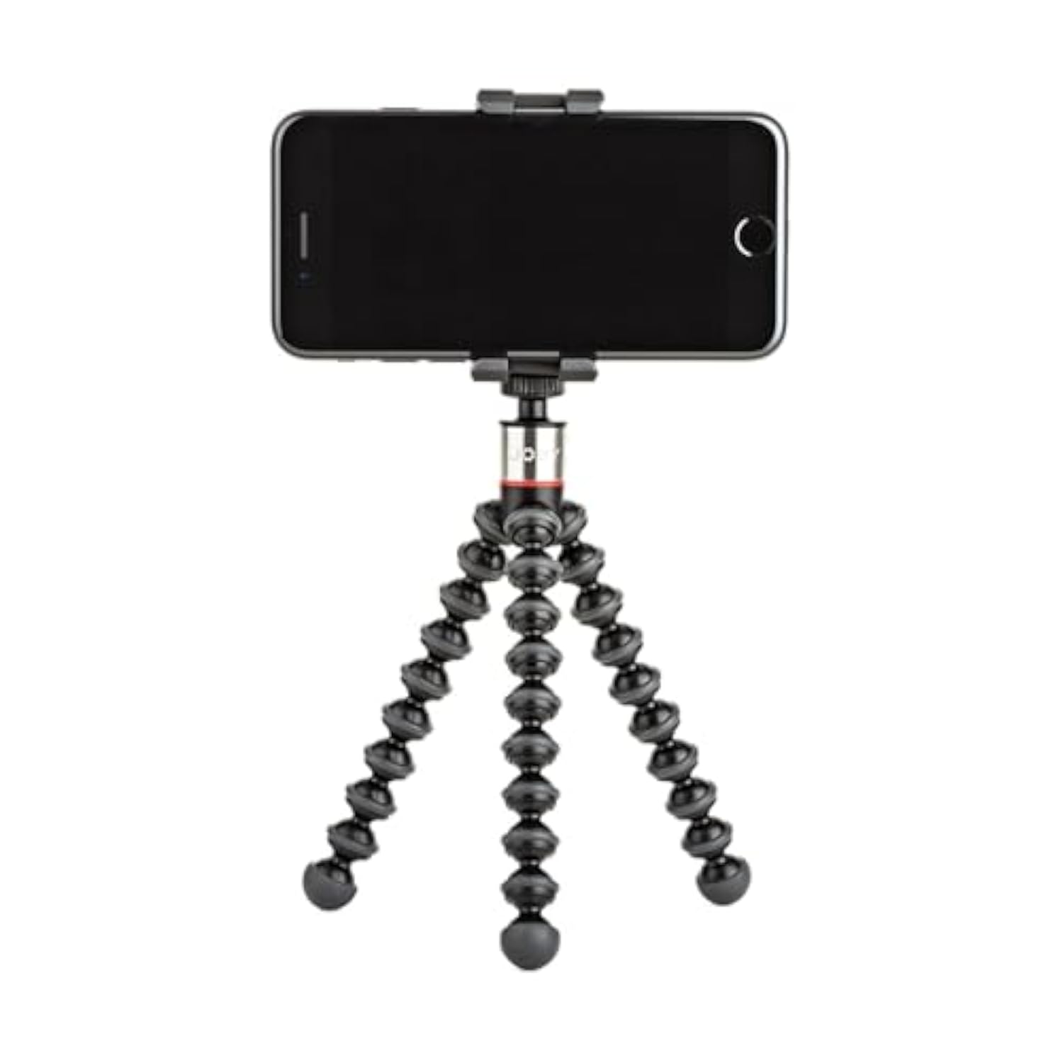 JOBY GripTight ONE GP, Universal Phone Holder, Magnetic GorillaPod Flexible Small Tripod for Smartphone, Foldable and Portable , Watch FIFA World Cup Football, Black