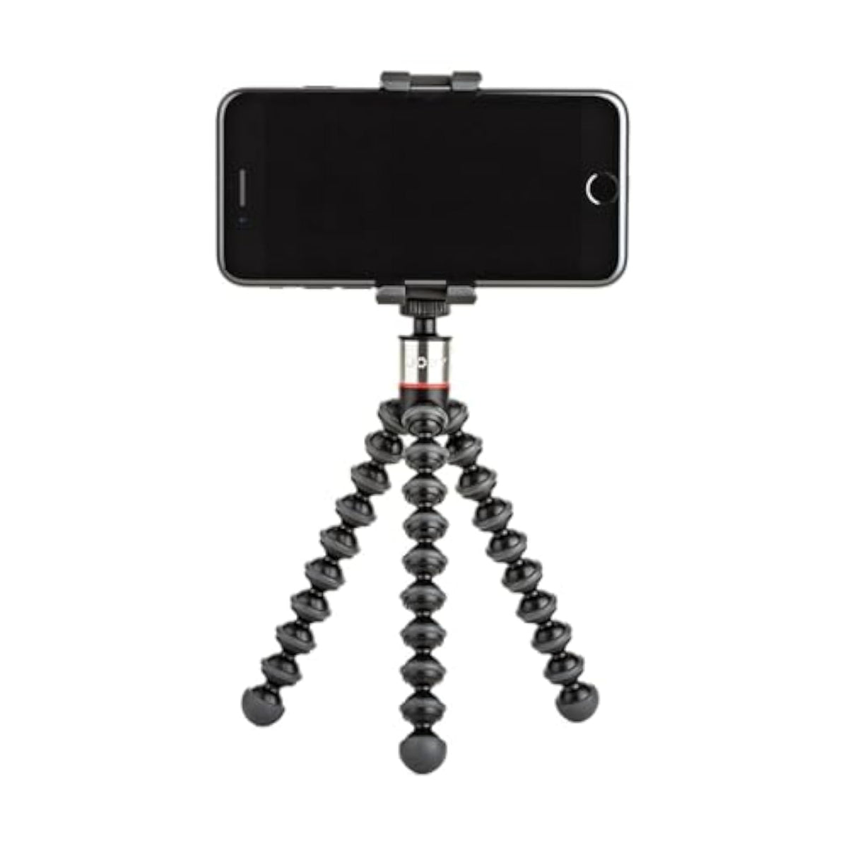 JOBY GripTight ONE GP, Universal Phone Holder, Magnetic GorillaPod Flexible Small Tripod for Smartphone, Foldable and Portable , Watch FIFA World Cup Football, Black