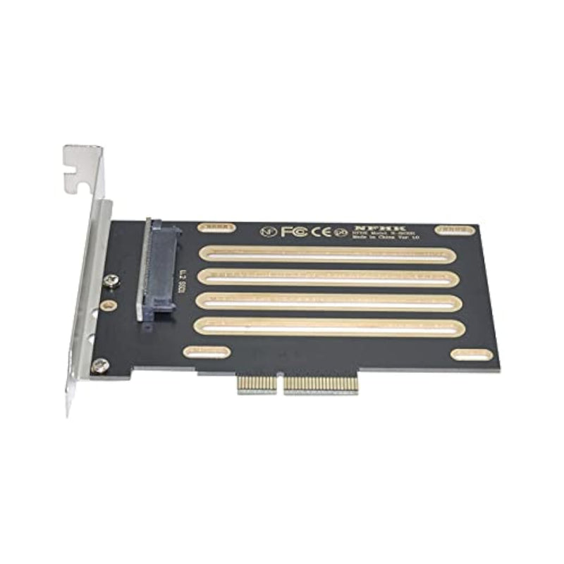 Pci-E 3.0 X4 Lane To U.2 U2 Kit Sff-8639 Host Adapter For Intel Motherboard &