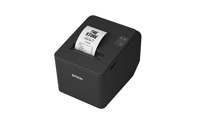 Epson Tm-T20Iv Thermal Receipt Printer C31Cl47022, Usb Ethernet Serial, 310 Mm/S, Auto Cutter, 80Mm Paper, Energy Star, Reliable Pos Printer For Retail, Restaurant, And Business Use