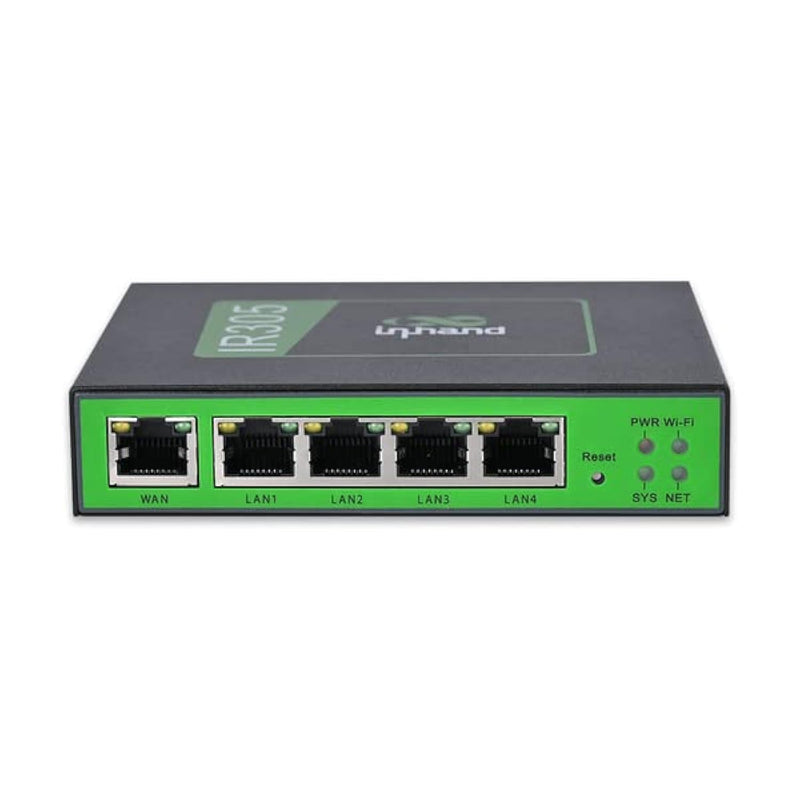 Inhand Networks Ir305 Industrial Iot Lte 4G Vpn Router, 5 Ethernet Port, Dual