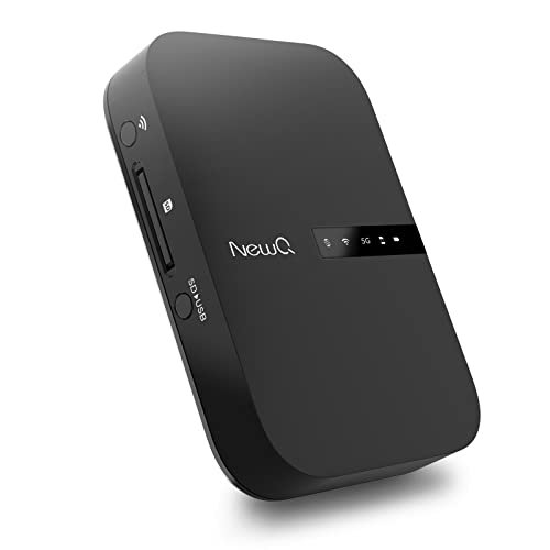 Filehub Ac750 Travel Router: Portable Hard Drive Sd Card Reader & Mini Wifi Range Extender For Travel | Wireless Access External Harddrive & Usb Storage Device To Backup Photo & Files From Iphone