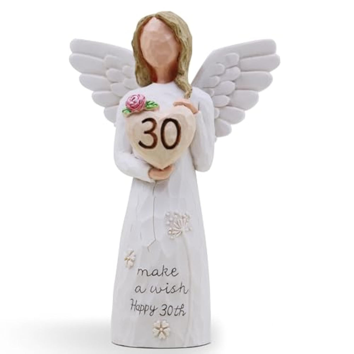 30th Birthday Decorations and Hand-Painted Figurine Gift for Her