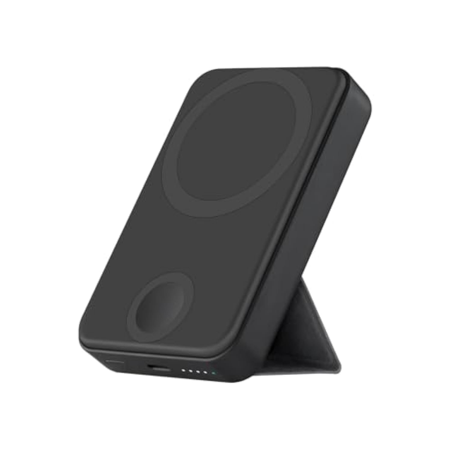 All-In-One 10000Mah Magsafe Compatible Battery Pack Portable Power Bank With Foldable Stand Magnetic Power Bank, Compatible With Iphone 17/16/15/14/13/12, Apple Watch And Airpods