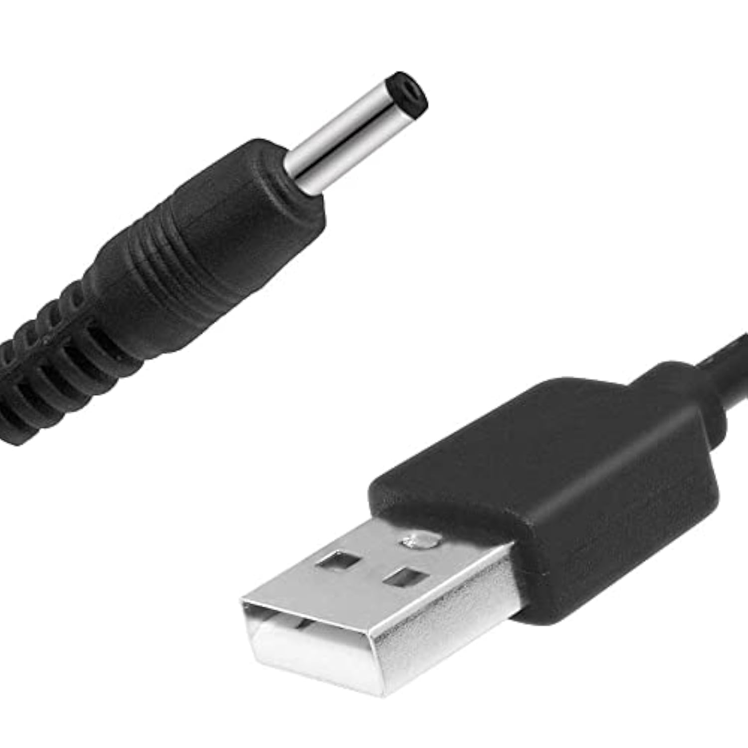 [2 Pack Usb Dc Power Cord Cable 5.5Mm X 2.1Mm, Usb Charging Wire 5V Barrel Jac