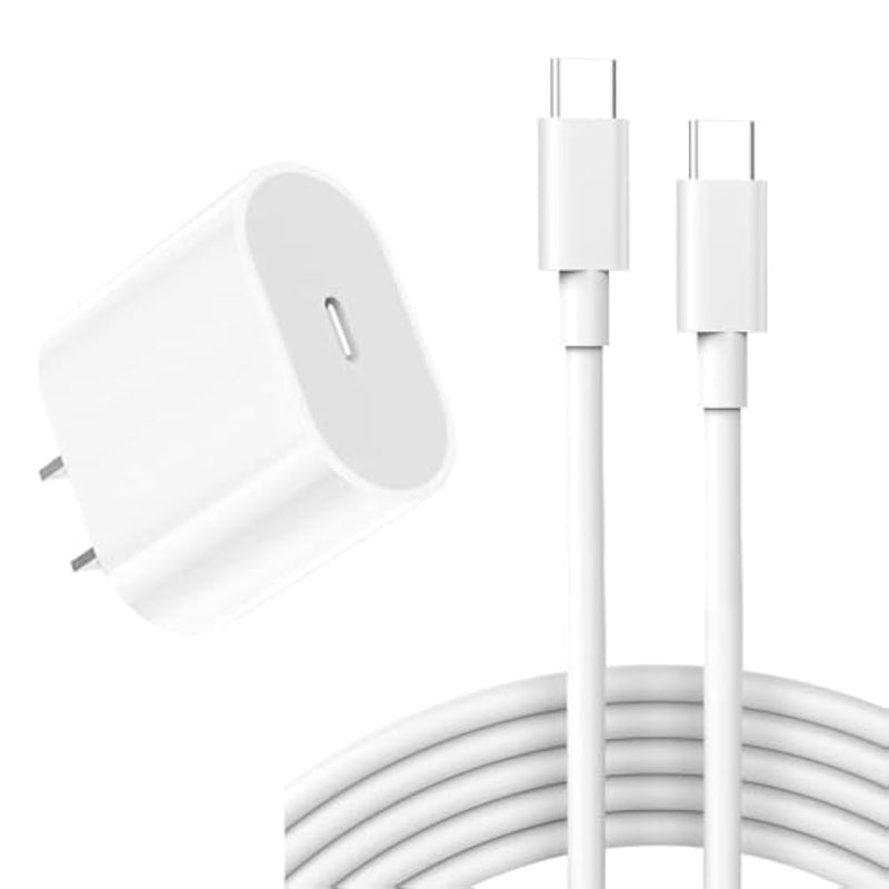 Usb C Fast Charger For Apple Ipad Pro 13/12.9/11 Inch, Ipad 11Th/10Th Generation, Ipad Air 11/13 Inch/5Th/4Th, Ipad Mini 6Th/7Th, Ipad Charger Fast Charging Block With 6.6Ft Usb C To C Charger Cable