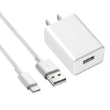 Wall Charger For Apple Tv Remote (3Rd) & Apple Tv 4K Remote (3Rd), 3.3 Ft Usb-A To Usb-C Cable For Apple Tv Siri Remote (3Rd Generation) Charging Cord, Apple Tv 4K Remote (3Rd Gen) Charger (White)