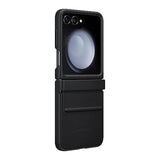 SAMSUNG Galaxy Z Flip5 Flap Eco Leather Phone Case, Premium Protective Cover with Minimalist Design, Smooth Texture, Soft Inside Lining, US Version, EF-VF731PBEGUS, Black