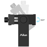 Phone Holder/Vertical And Horizontal Tripod Mount Adapter Rotatable Bracket With 1/4 Inch Screw, Adjustable Clip For Iphone, Android Cell Phone, Selfie Stick, Camera Stand
