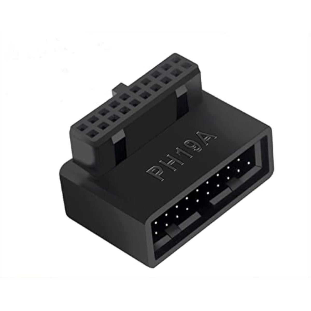 Usb 3.0 90 Degree Motherboard Adapter 19 Pin/20 Pin Male To Female Extension A