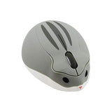2.4Ghz Wireless Mouse Cute Hamster Shape Less Noice Portable Mobile Optical 1200Dpi Usb Mice Cordless Mouse For Pc Laptop Computer Notebook Macbook Kids Girl Men Women Mom Dad Gift (Gray)