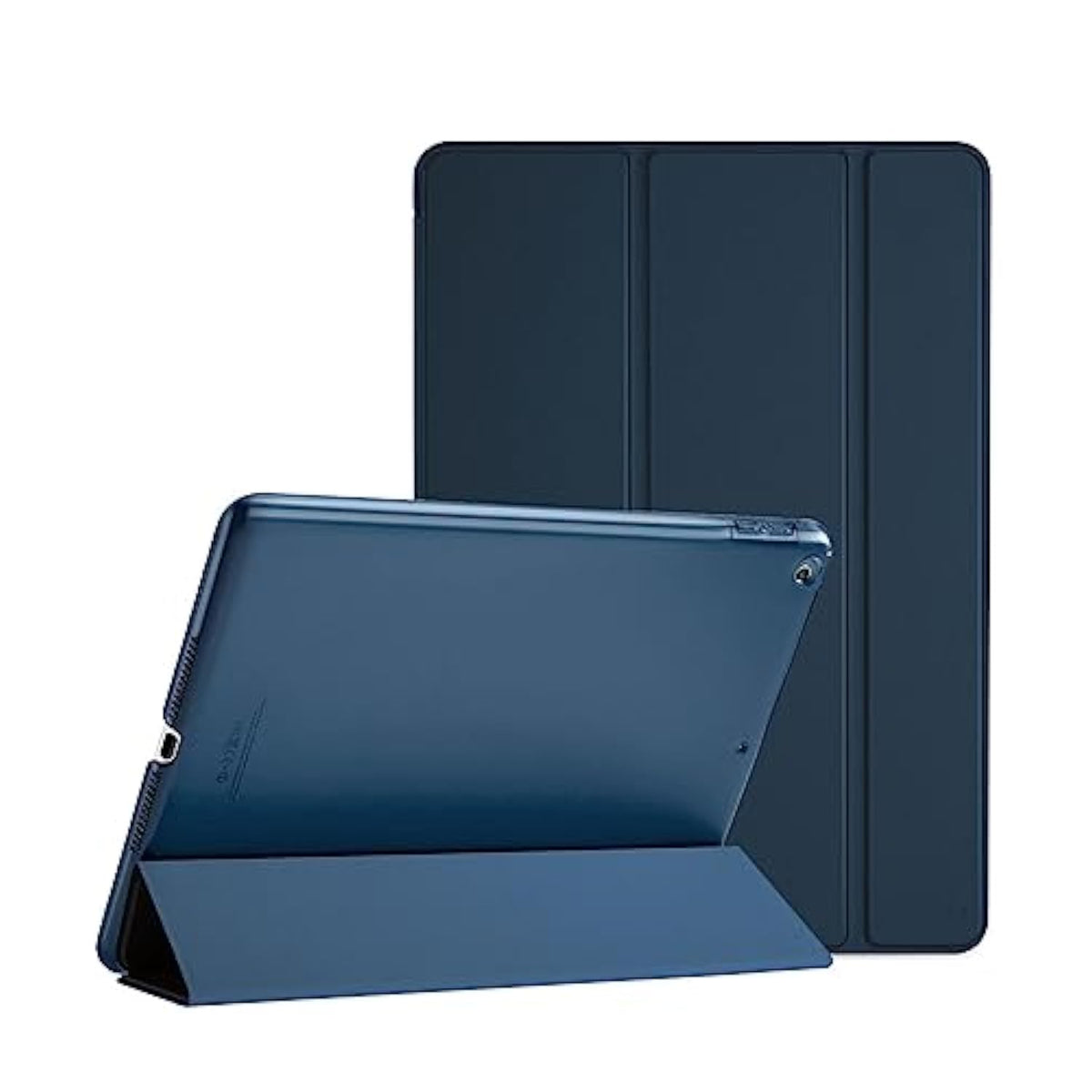 Procase Smart Case For 9.7 Inch 6Th/5Th Generation Case 2018 2017(Model: A1893 A1954 A1822 A1823), Ultra Slim Lightweight Stand Case With Translucent Frosted Back Smart Cover -Navy