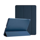Procase Smart Case For 9.7 Inch 6Th/5Th Generation Case 2018 2017(Model: A1893 A1954 A1822 A1823), Ultra Slim Lightweight Stand Case With Translucent Frosted Back Smart Cover -Navy