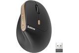 Mam3 Ergonomic Mouse, Bluetooth Mouse For Small/Medium Hands,Dual-Device Connectivity For Computer/Laptop, Rechargeable Wireless Vertical Mouse With 4 Adjustable Dpi For Window,Mac Os,Black