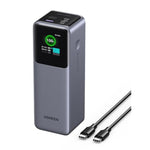 UGREEN Nexode Power Bank 25000mAh 200W Laptop Portable Charger PD 3.1 Fast Charging 90Wh 3-Port Battery Pack with TFT Smart Display for MacBook Pro/Air/ipad/iPhone 16/Samsung S24/Dell/HP and More