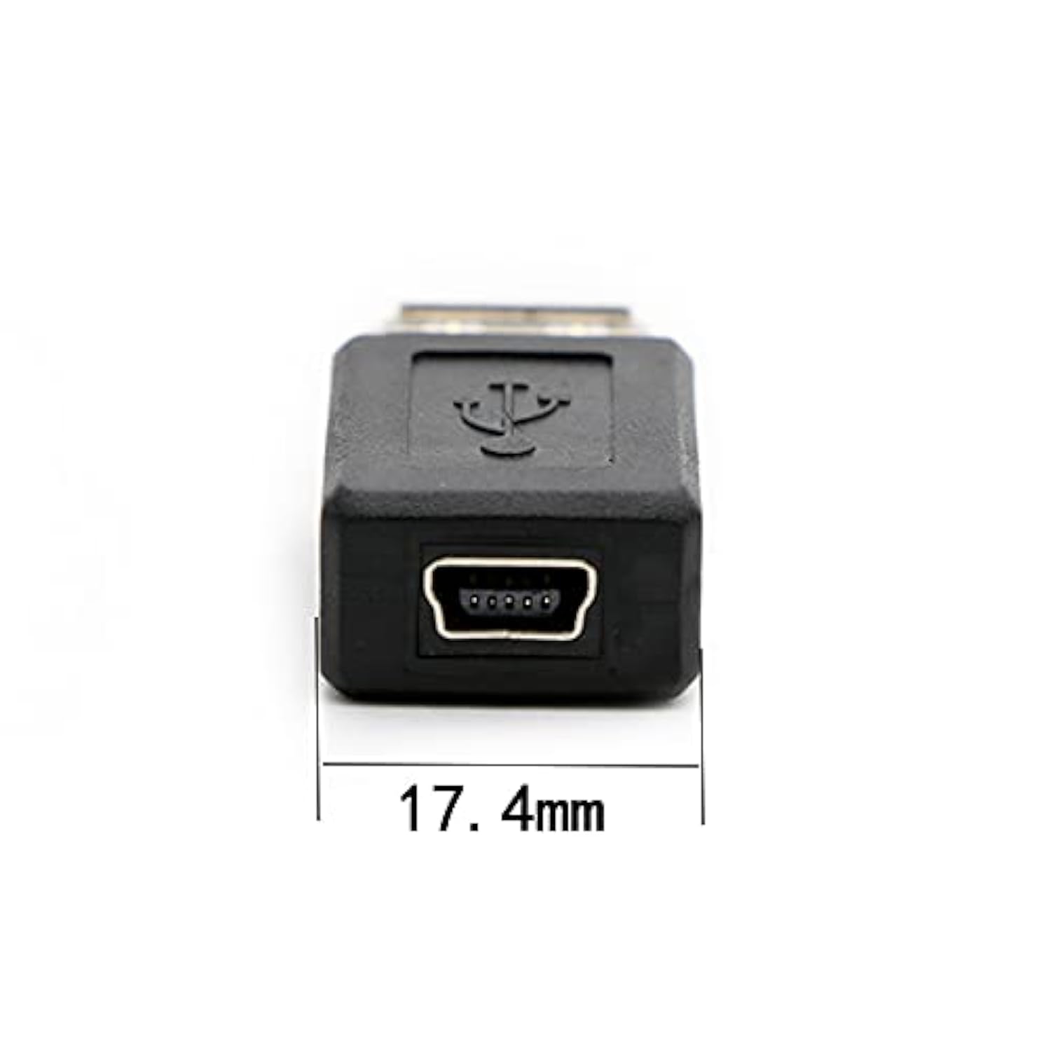 3 Pack Usb 2.0 A Female To Usb B Mini 5 Pin Female Adapter Converter