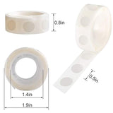 1000Pcs Glue Point Clear Balloon Glue Removable Adhesive Dots Double Sided Dots Of Glue Tape For Balloons Craft Glue Points Dots Sticky Dots Or Wedding Decoration