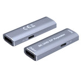 8K Displayport Repeater,Displayport Amplifier Repeater,Dp Signal Booster Support Audio Formats Dts-Hd/Dolby Truehd/Dts/Dolby-Ac3 / Dsd (Gray Dp 1.4)