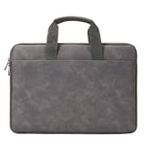 Leather Water-Resistant Laptop Sleeve Case For 15.6 Inch Laptop, Black (Blacks)