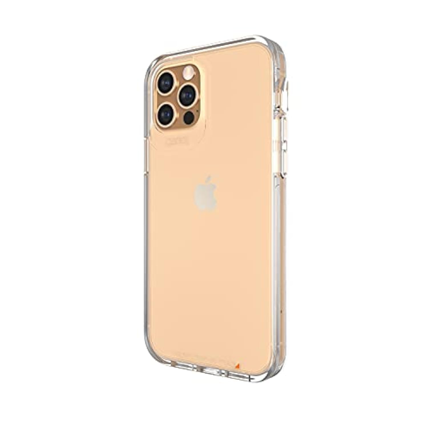 ZAGG Gear4 Crystal Palace Clear Case with Advanced Impact Protection [ Approved by D3O ], Slim, Tough Design for iPhone 12 Pro, iPhone 12 – Clear