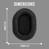 Sony Genuine Replacement Ear Pads Cushions for Sony MDR-7506 and MDR-V6 Bundle (2-Pack, 2 Items)