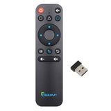 BPR1S Plus Air Mouse Remote 2026 New BT & 2.4G RF Replacement Remote with USB Receiver and Voice Control Supports 6-Axis Gyro IR Learning for Android