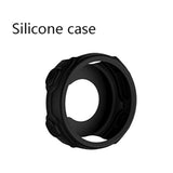 Watch Screen Protector (3 Pack) Compatible Garmin Forerunner 735Xt Tempered Glass Film Anti-Scratch High Definition Full Coverage And (1Pack) Silicone Case For Smart Watch