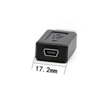 3 Pack Usb 2.0 A Male To Usb B Mini 5 Pin Female Adapter Converter