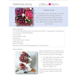 Color Chic Plaid Fabric Ribbon, 2.5" X 50 Yd, Shocking Pink/Turquoise