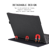 2023 Laptop Case Cover For 14-Inch Lenovo Ideapad Flex 5 14Alc7 14Iau7 14Iru8 14Abr8 Notebook Sleeve,Pu Leather 2 In 1 Laptop Protective Bag With Pen Holder And Heat Dissipation Hole (Dark Grey)