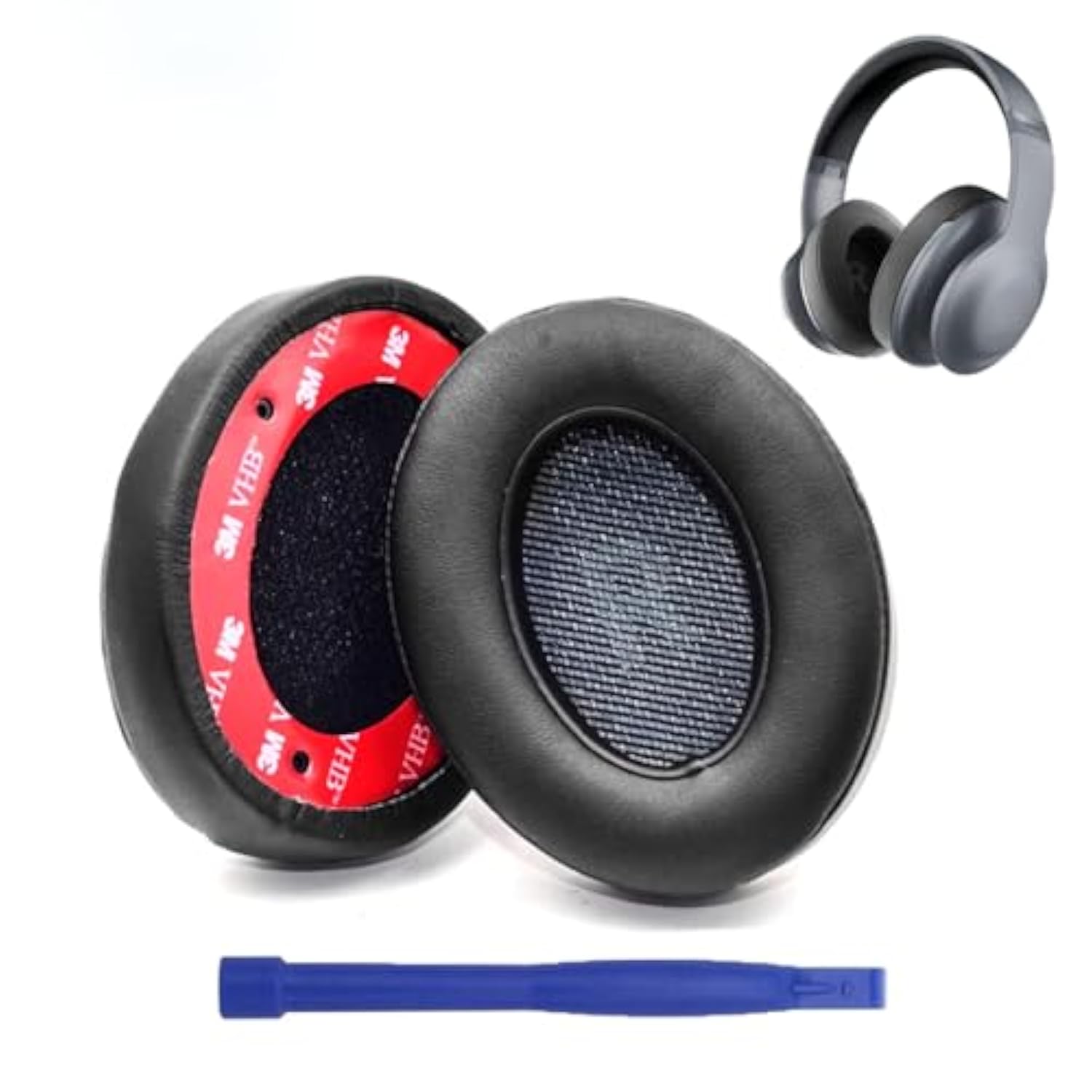 Replacement Ear Pads Compatible With Jbl Everest V700 V700Bt Headphones, Ear Cups Cover Repair Parts, Premium Protein Leather And Memory Foam(Black)