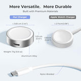 Magnetic Charger Adapter for  Watch 11 10,5W USB C Wireless Charger Dock,Multi Charging Kit with Type C Cable & USB A Converter for iWatch