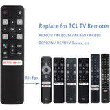 Universal Remote For All Tcl Smart Tv, Tv Remote Control Replacement Rc802V For All Tcl Tv Android 4K Tvs - No Setup Required [Without Voice Command]