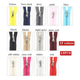 13Pcs 70Cm Separating Nylon Coil Zippers #5 Clothes Zippers For Down J