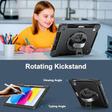 Case For Ipad 10Th Generation 2022 Military Grade Shockproof Rugged Cover For