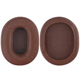 Geekria QuickFit Replacement Ear Pads for Sony MDR-7506, MDR-V6, MDR-CD900ST Headphones Ear Cushions, Repair Parts (Brown)