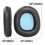 Upgrade Ear Pads Ear Cushions Replacement Compatible With Sades Sa810 Sa-810 Sa810 Gaming Headphone (Protein Leather Earpads)