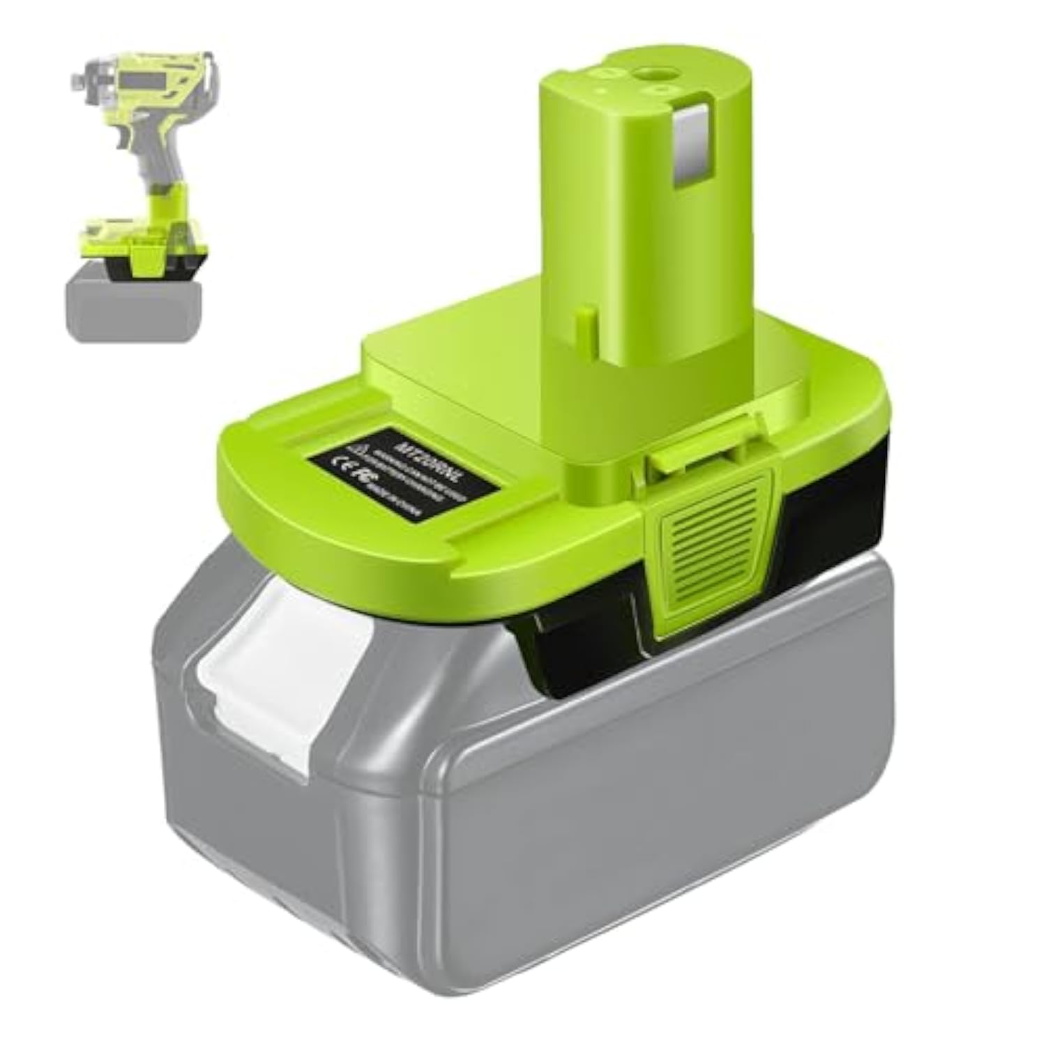 Battery Adapter Use For Ryobi 18V Tools, Convert For Makita 18V Battery To For Roybi 18V Tools Use