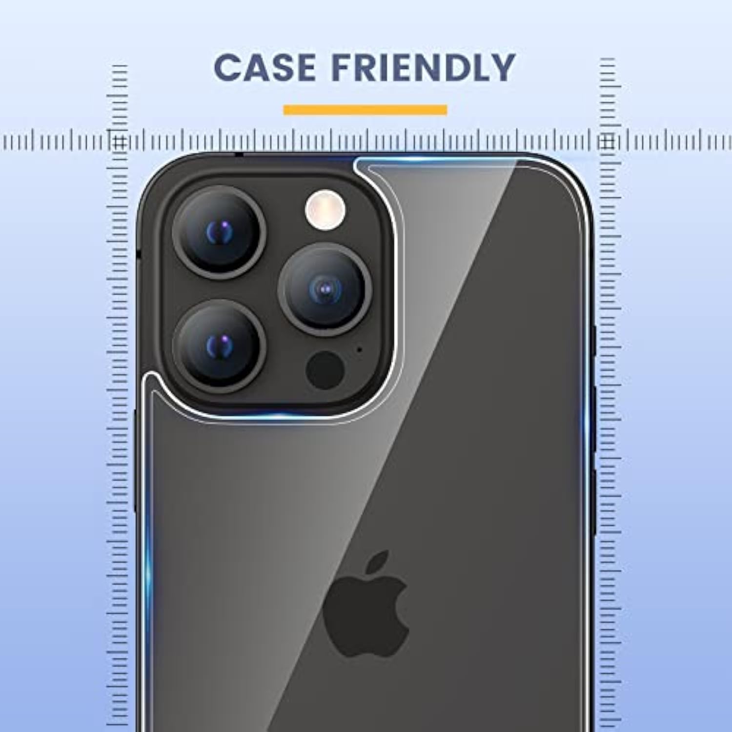 [6 In 1] For Iphone 14 Pro Screen Protector(6.1 Inches), 2 Pack Iphone 14 Pro Back Screen Protector With 2 Pack Camera Lens Protector And Front Screen Protector Glass, 9H Hardness, Ultra Hd