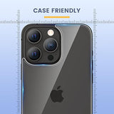 [6 In 1] For Iphone 14 Pro Screen Protector(6.1 Inches), 2 Pack Iphone 14 Pro Back Screen Protector With 2 Pack Camera Lens Protector And Front Screen Protector Glass, 9H Hardness, Ultra Hd
