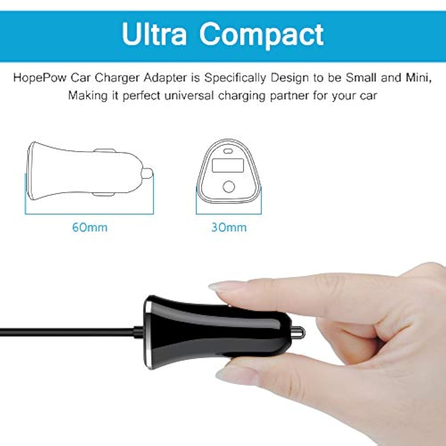 3.4A Car Charger Adapter For Samsung Galaxy Z Flip 7/Z Fold 7/S25 Edge/S24 Ultra/S23/S22/S21 5G/S20/S9/S8,Google Pixel 9 Pro Fold/8Pro/8A/8/7/7A/6A/6/5/4,Usb C Car Plug With 3Ft Type C Charger Cable