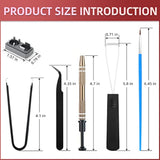 Runjrx Keyboard Lube Kit With Switch Opener Tweezers For Custom Keyboard, Keyb