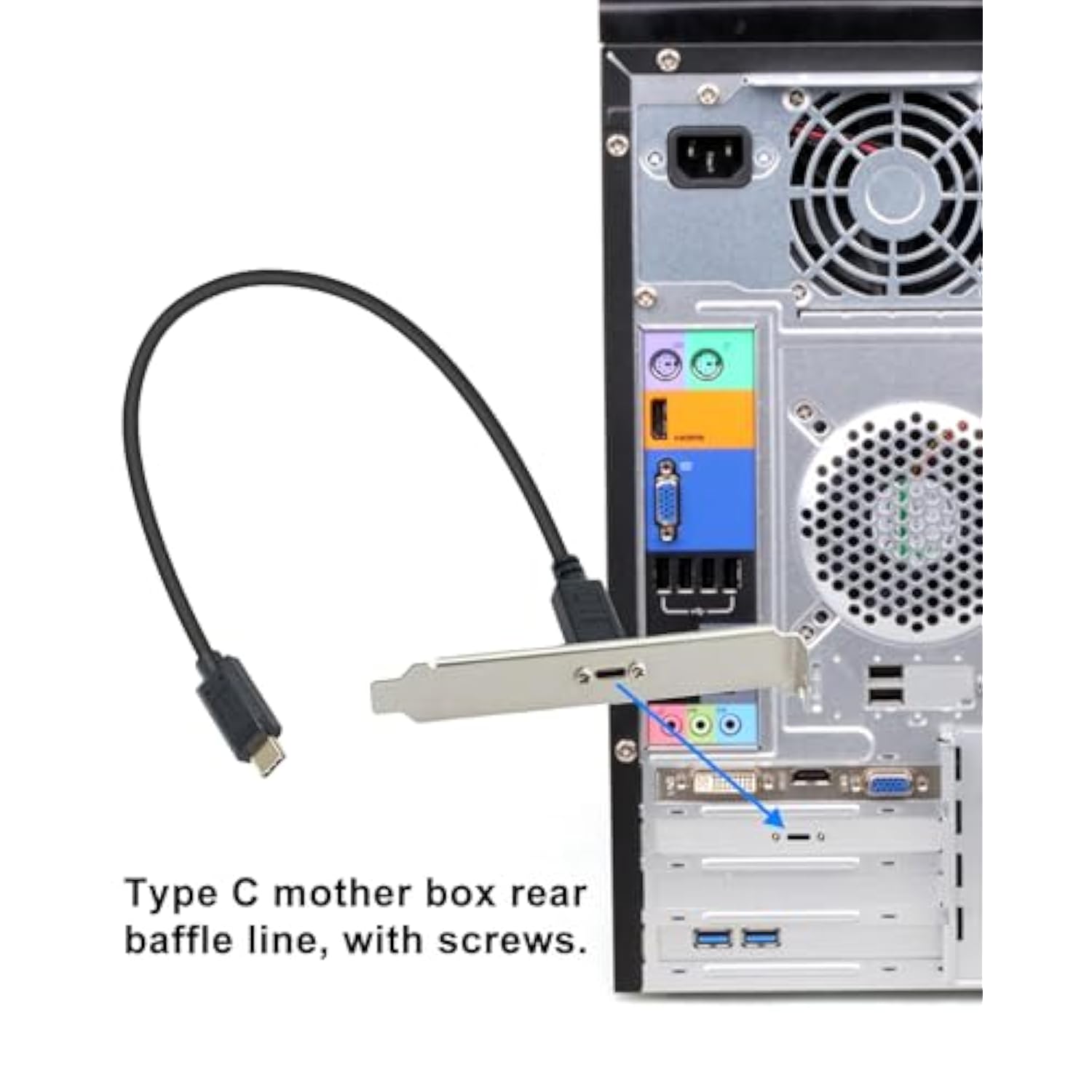 Usb 3.1 Type C Extension Cable, Usb C Extension Cable Short, Usb C Panel Mount