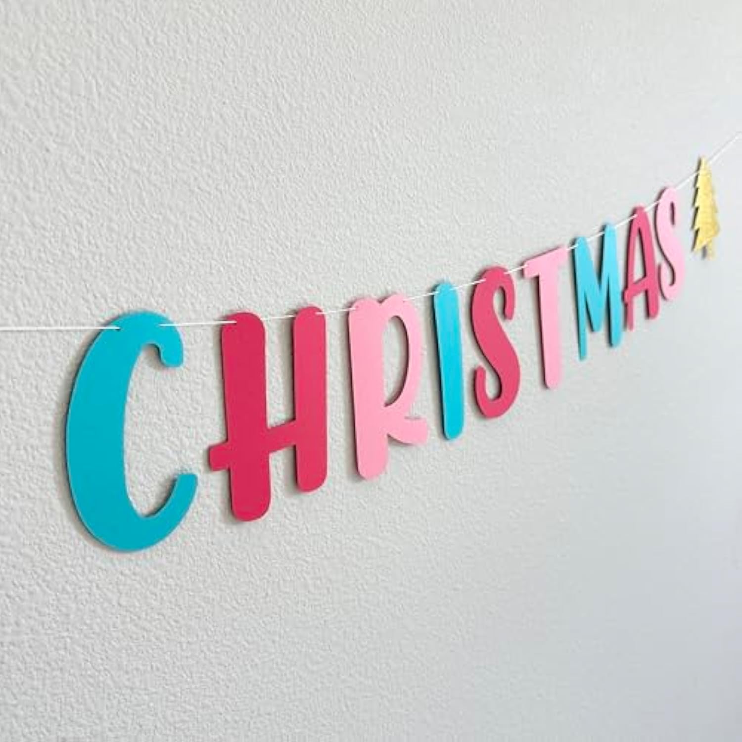 Merry Christmas, Merry Christmas Banner, Pink Christmas, Pink Christmas Decorations, Pink Christmas Banner, Christmas Decorations