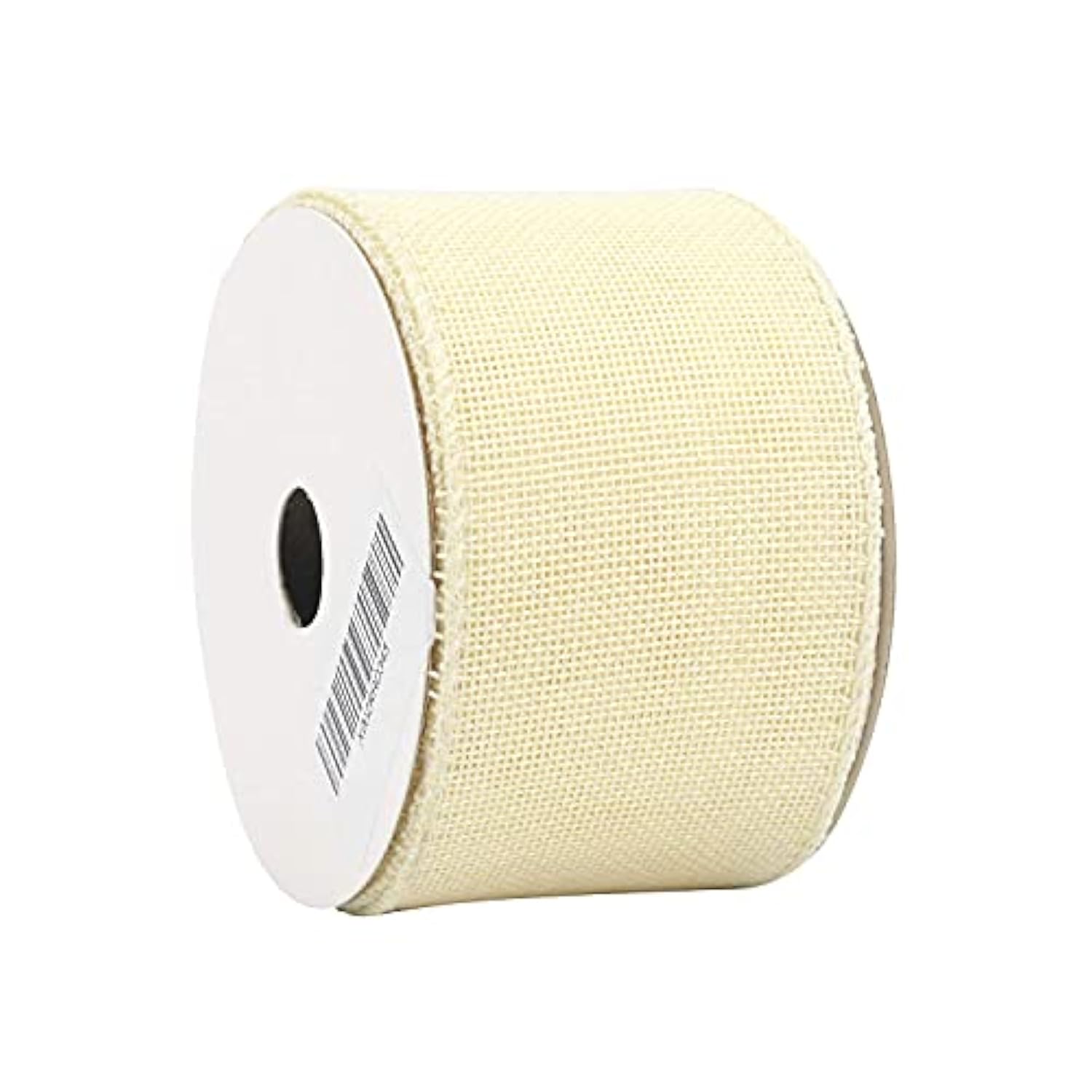 Blue Burlap Ribbon Wired Solid Baby Blue Wired Edge Ribbon 2.5 Inch Ju