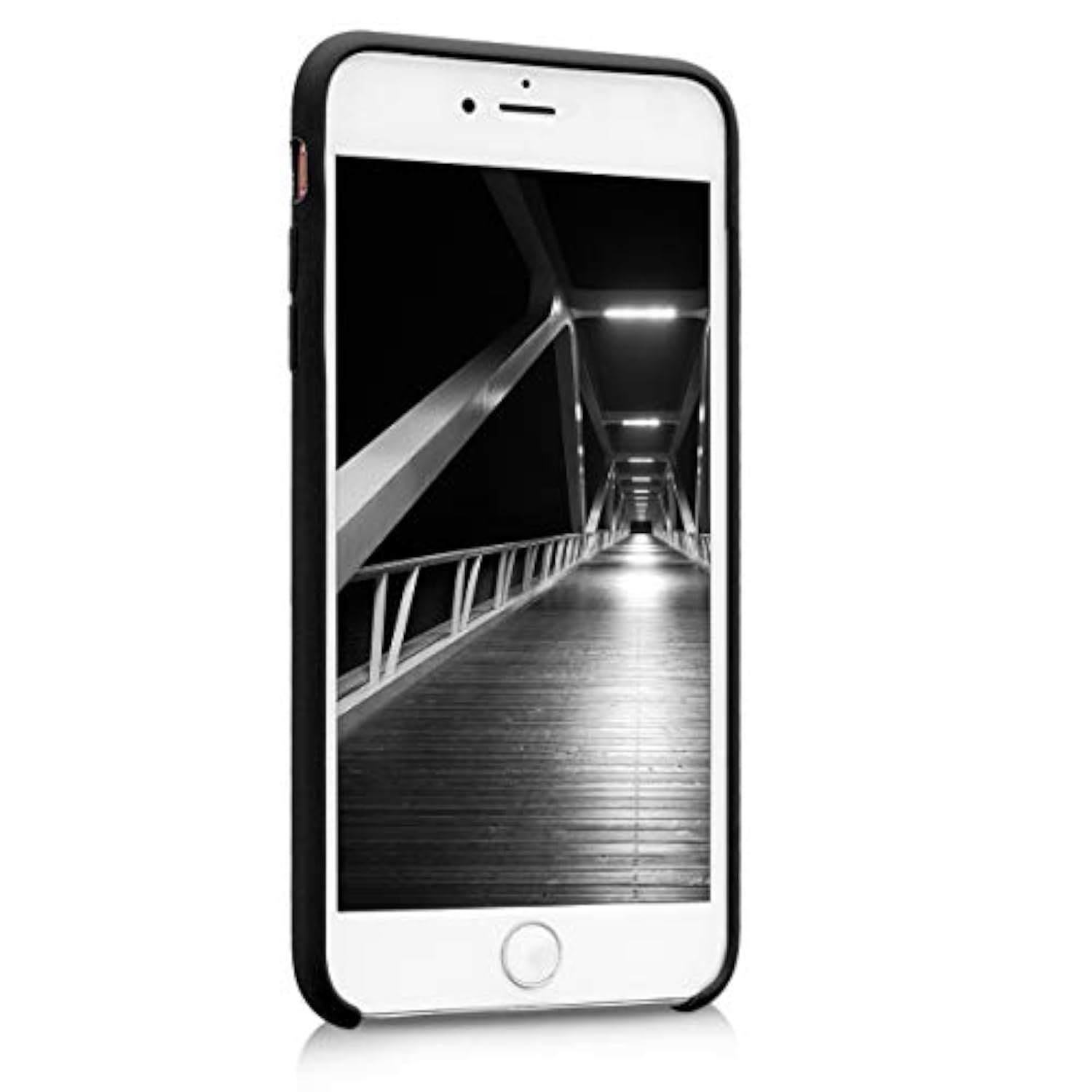 Apple iPhone 6 Plus / 6S Plus TPU Silicone Phone Case with Soft Finish - Black Matte